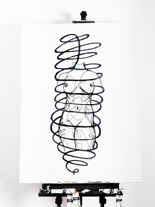 Calm - Mixed Media Original