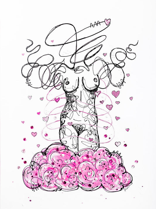 Love - Mixed Media Original