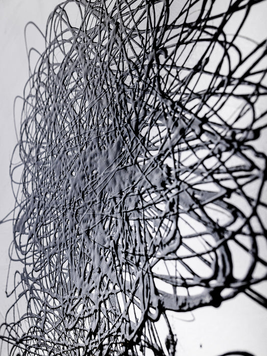 Anxiety - Mixed Media Original