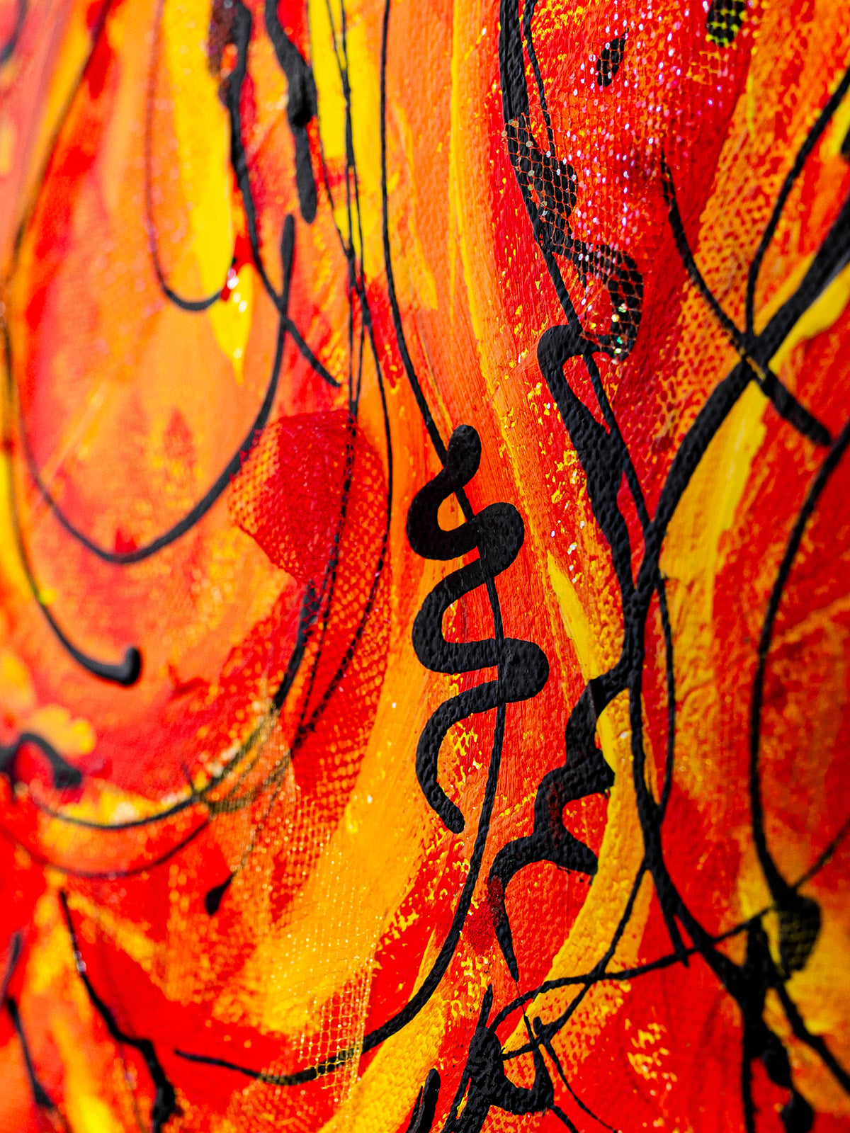 Anger - Mixed Media Original