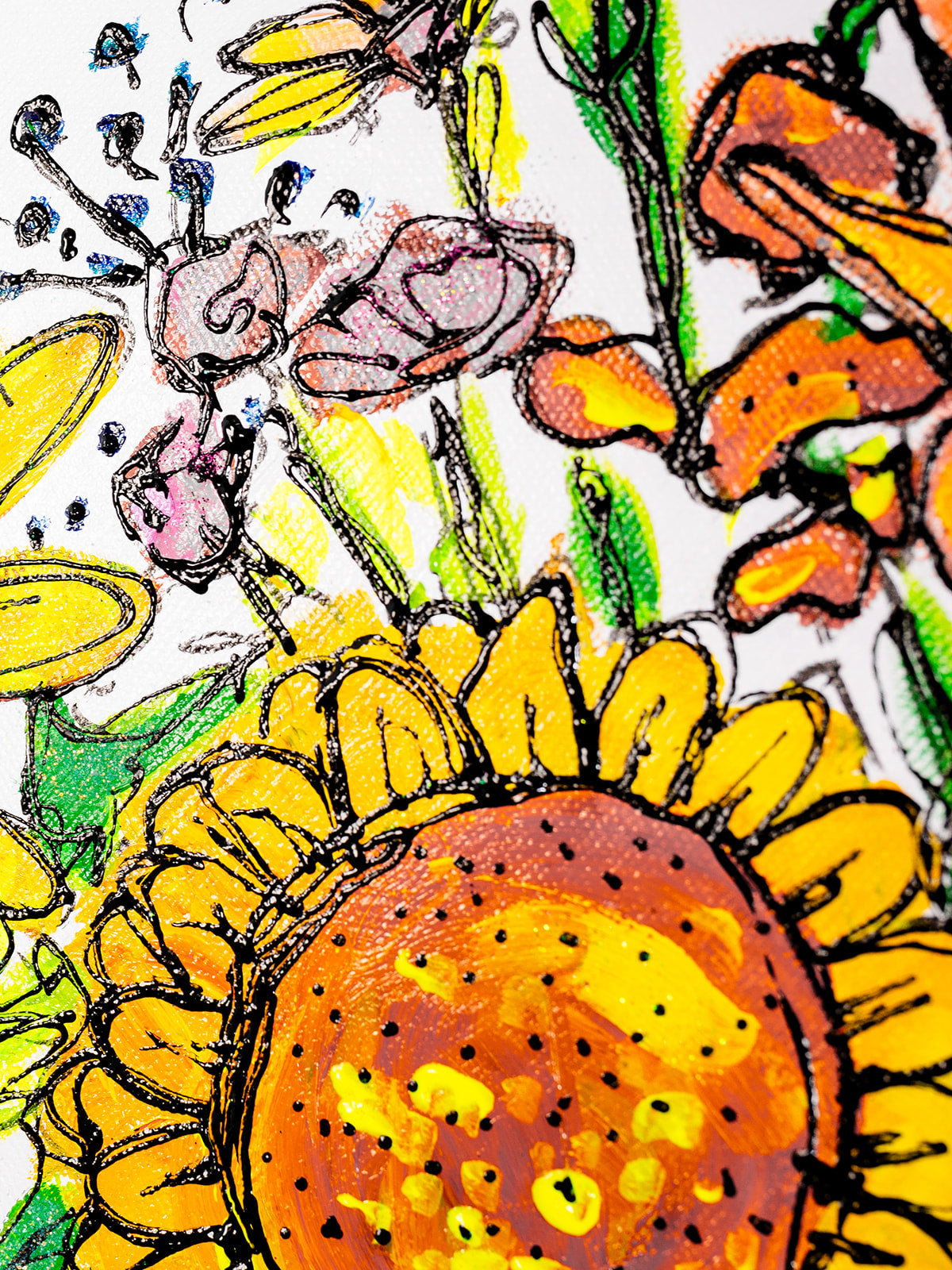 Growth - Mixed Media Original