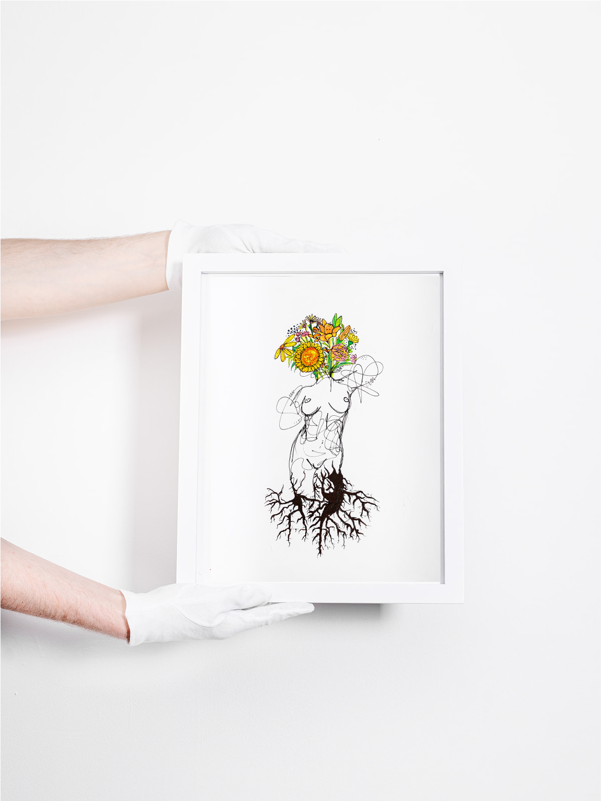 Growth - 1/1 Framed Embellished Print
