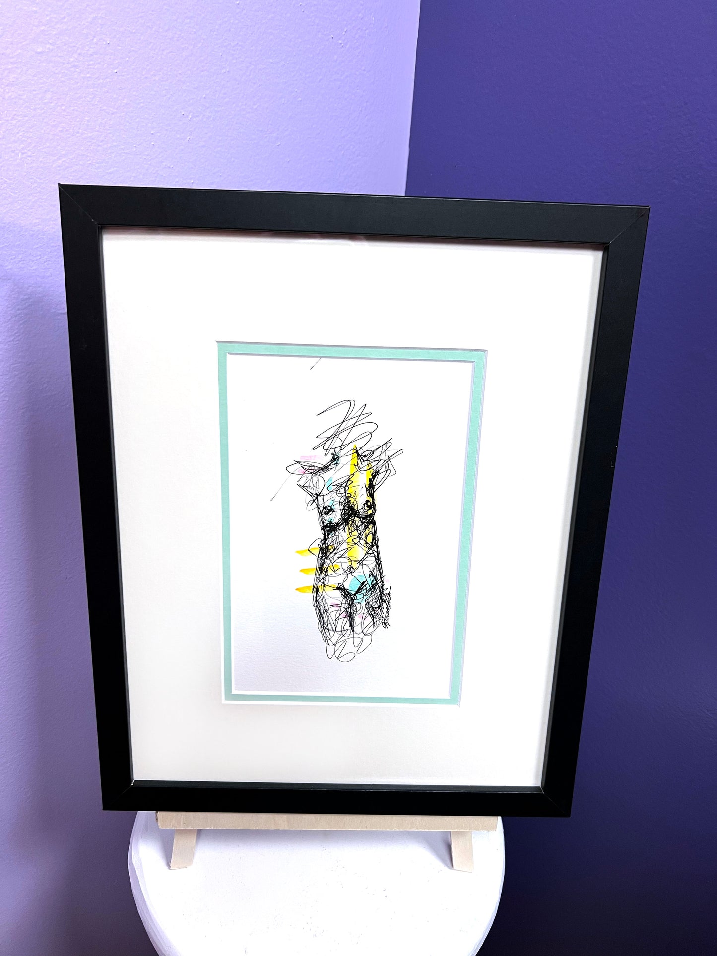 "Aurafer" Framed Original