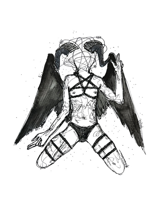 "Ode to Baphomet" Limited Edition Print