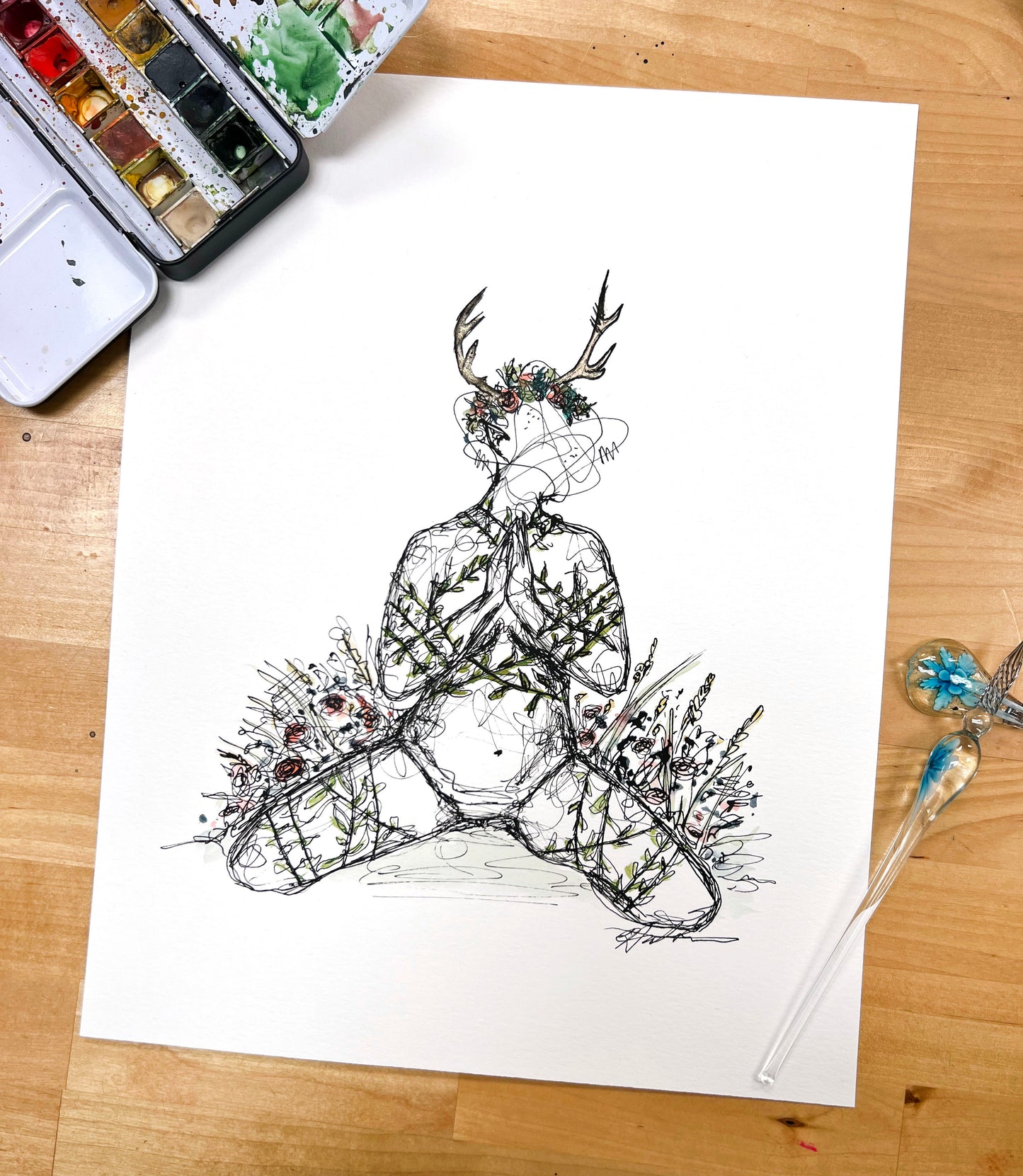 "Bound by Nature" Unframed Original