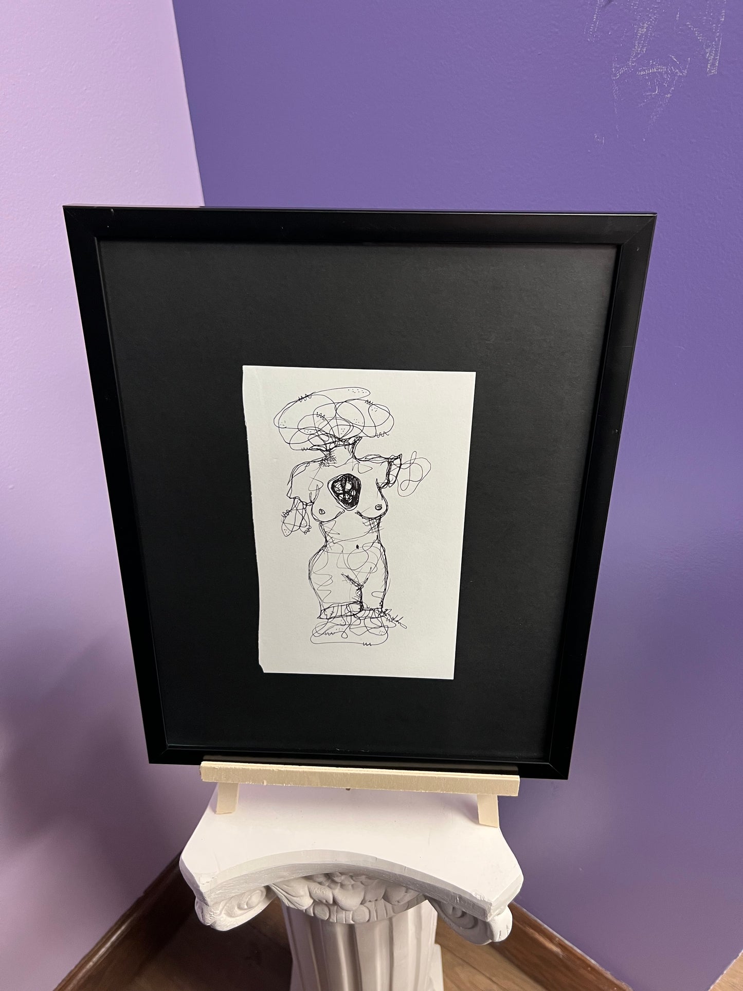 "Hollow" Framed Original