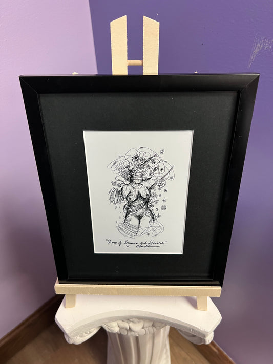 "Chaos Of Dreams and Desires" 1/1 Limited Edition Print