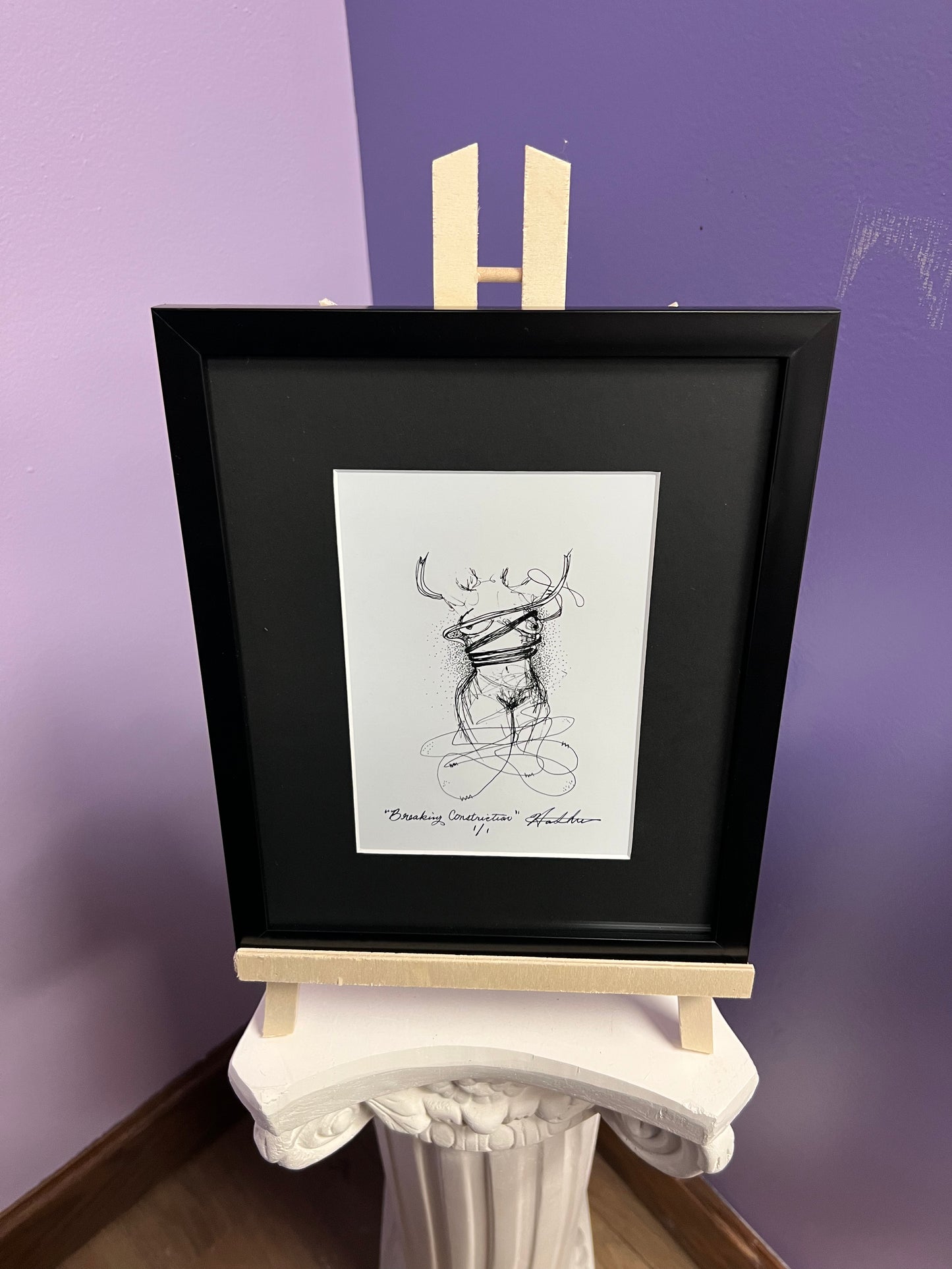 "Breaking Constriction" 1/1 Limited Edition Print