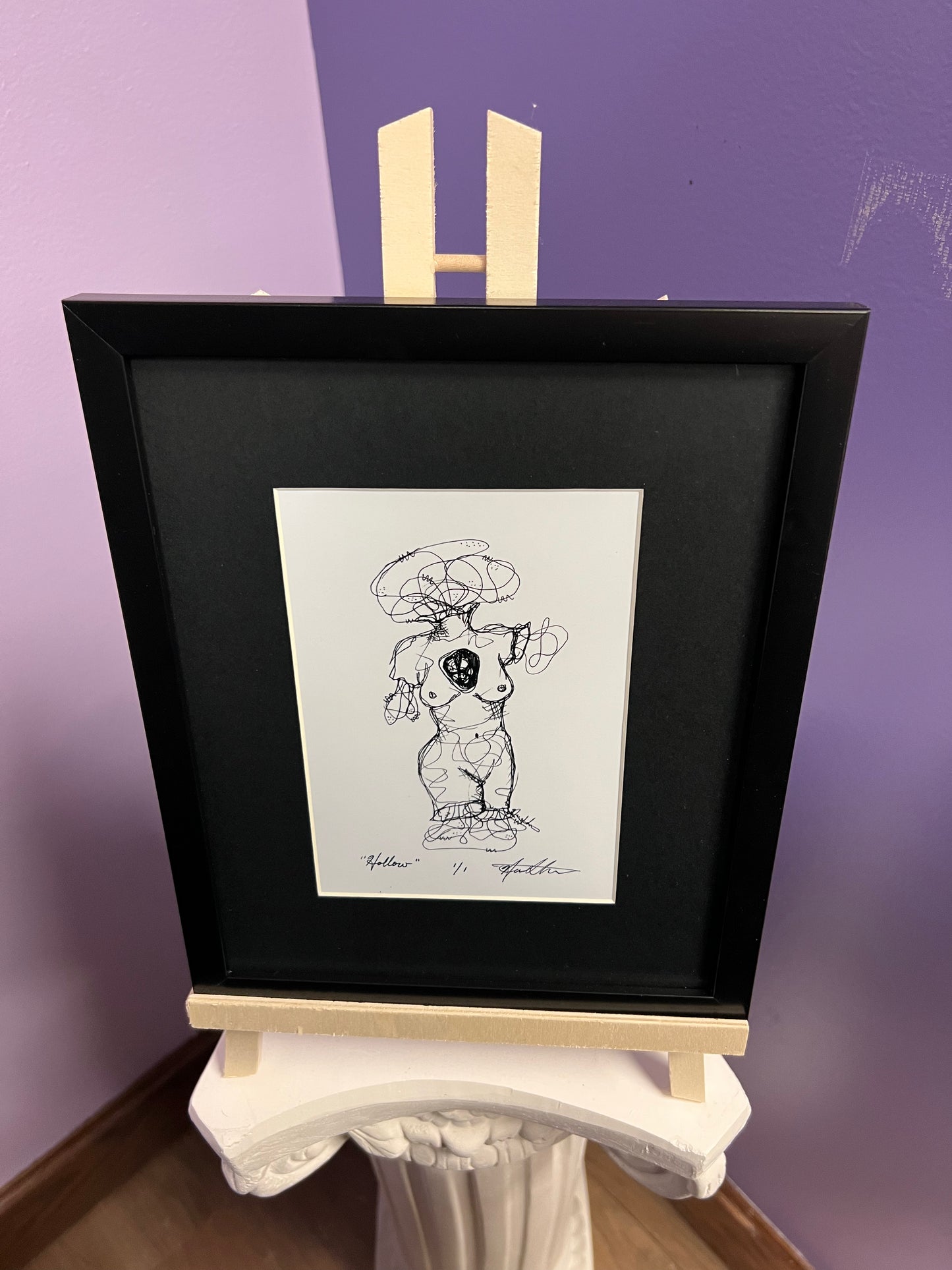"Hollow" 1/1 Limited Edition Print