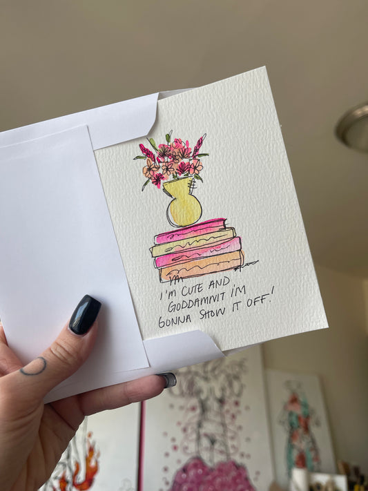 You've been Gifted - Handmade Card