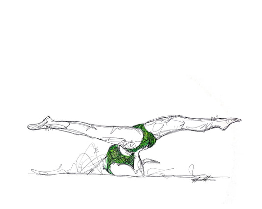 "Julie - Floor Jade" Limited Edition Print