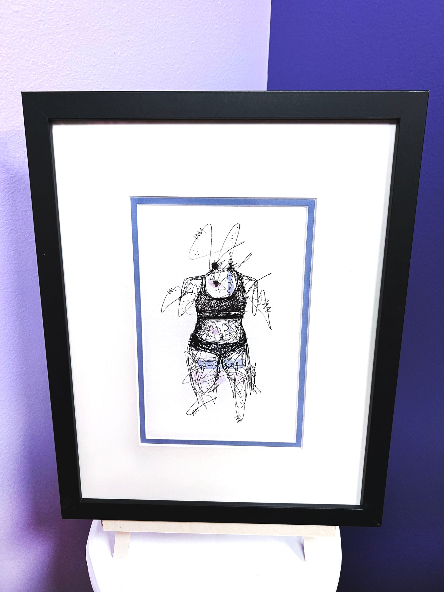"Larissa" Framed Original