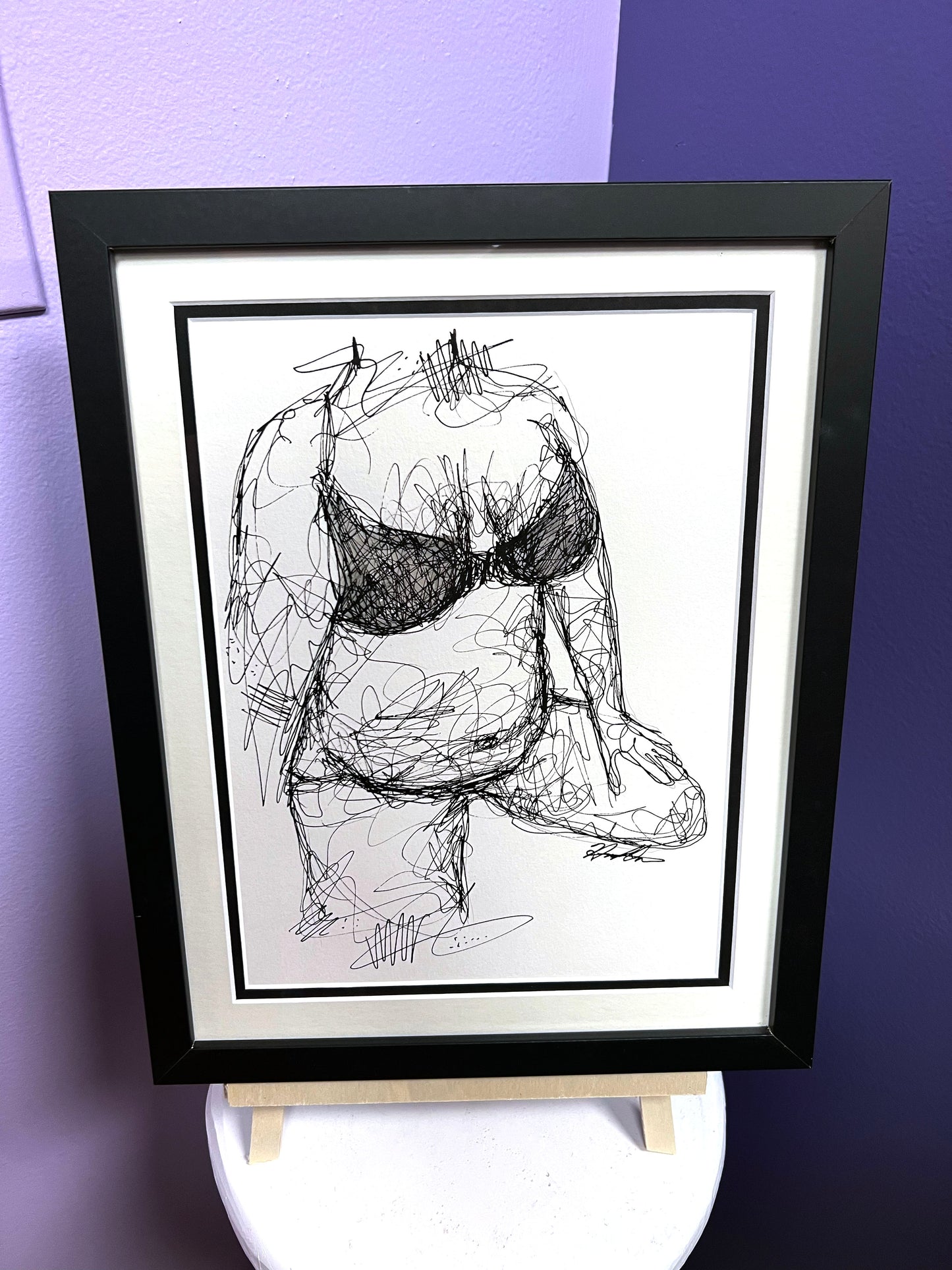 "Meniyre" Framed Original