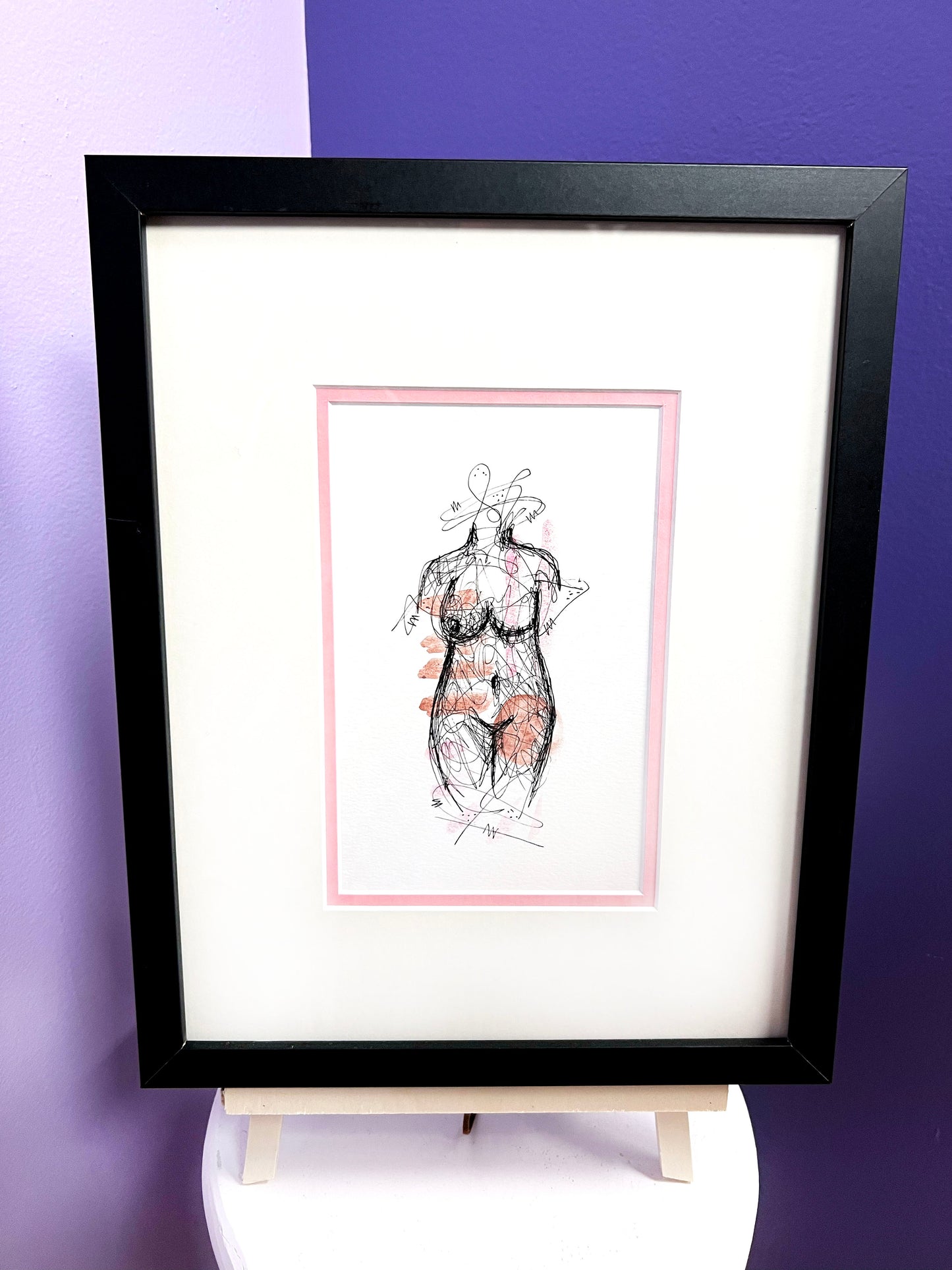 "Meretina" Framed Original