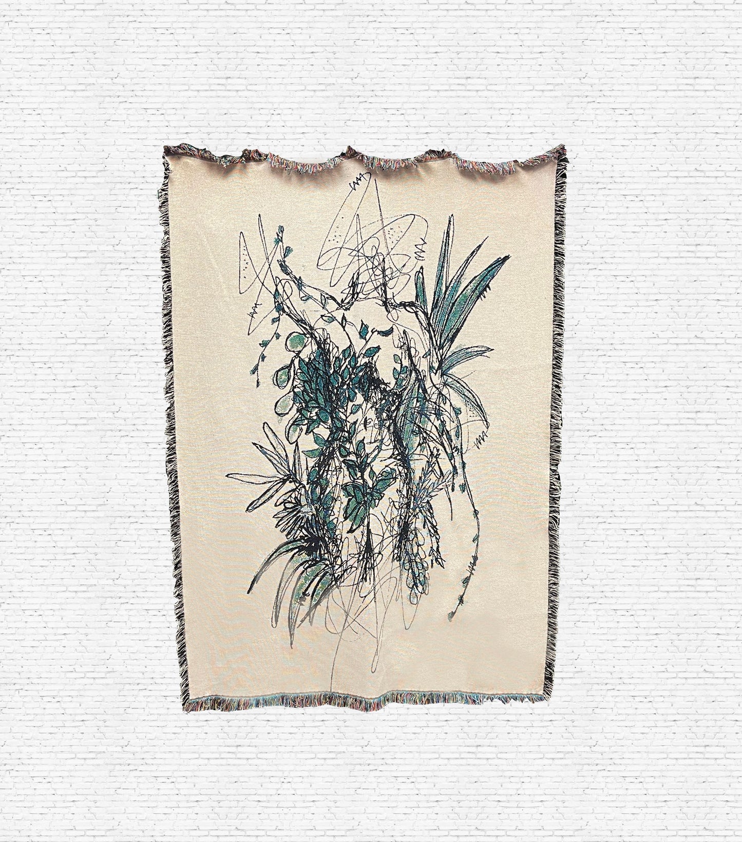 Encompassed in Life Woven Tapestry/Blanket