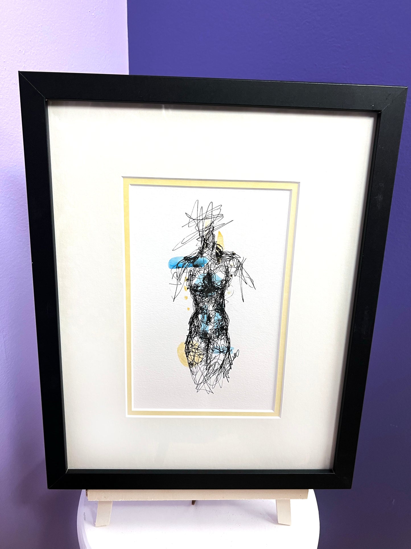 "Thedah" Framed Original