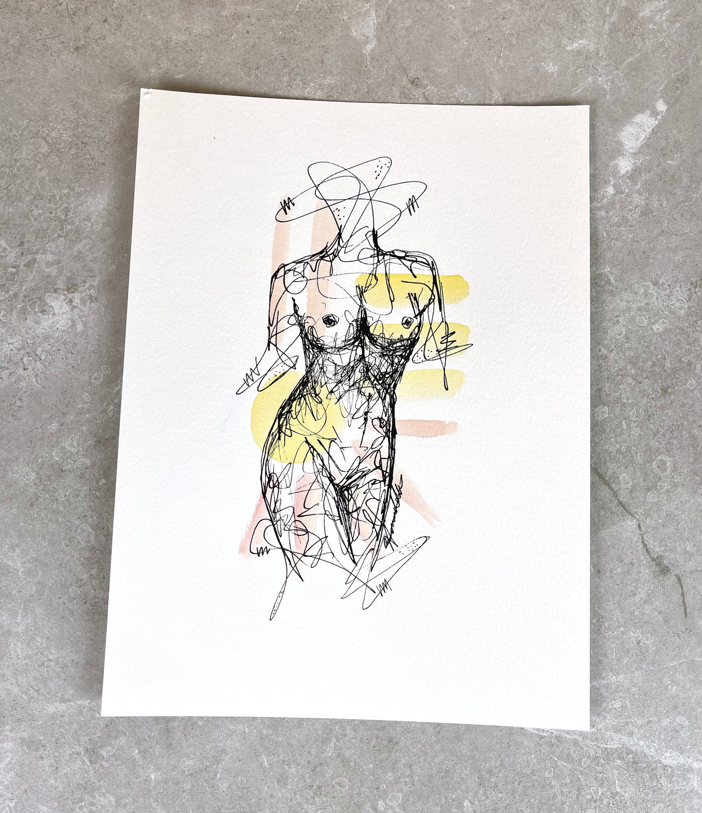 "Zelithyia" Framed Original