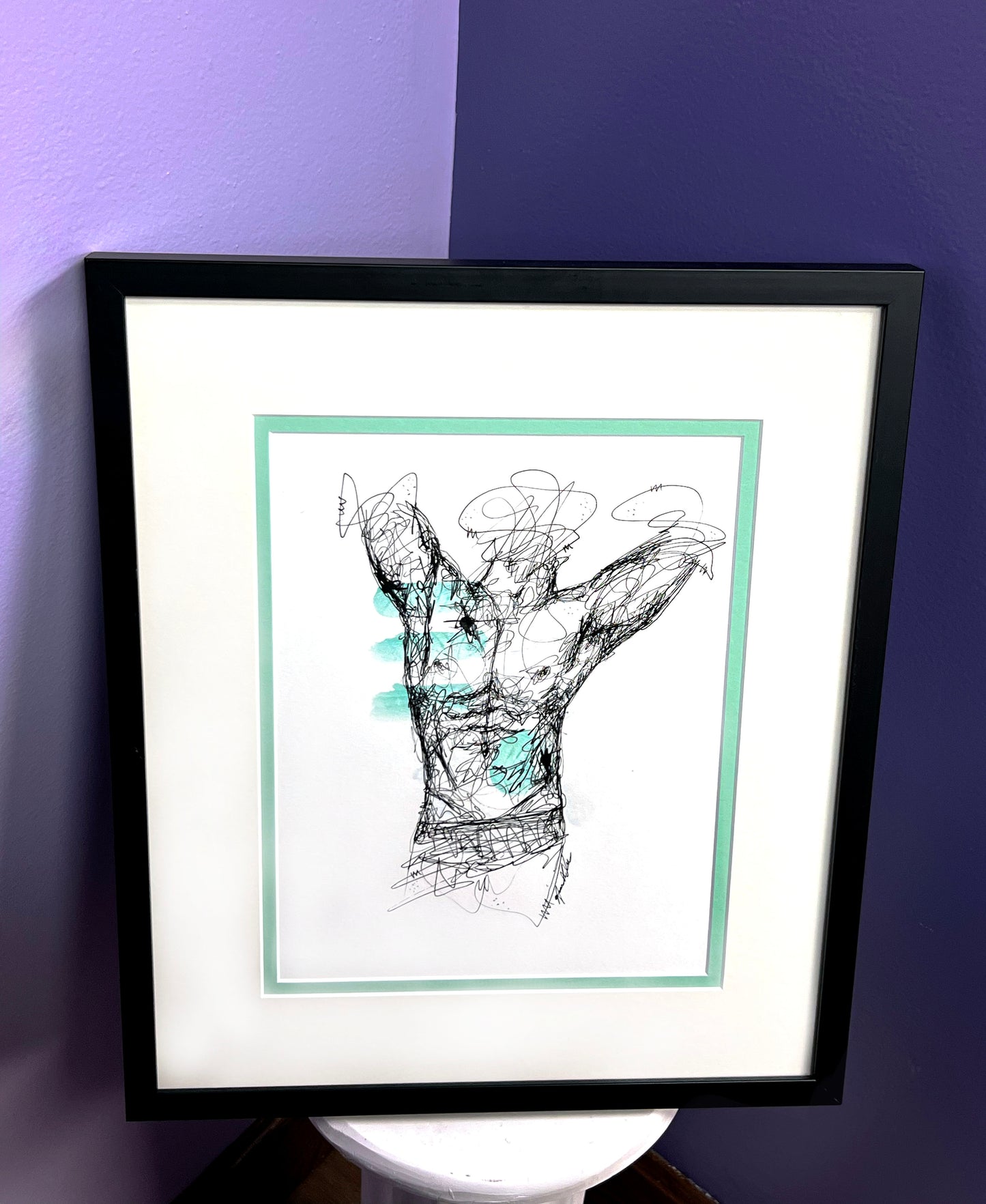 "Ziqu" Framed Original