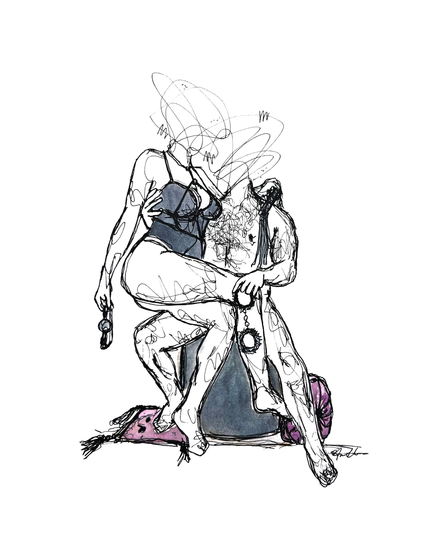 "A Little Kinky" Limited Edition Print