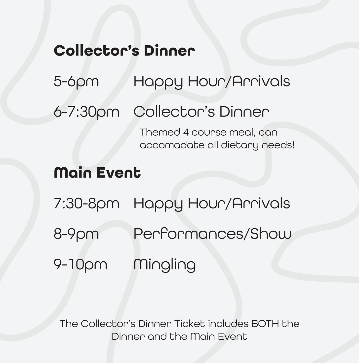 The Art of Being Collector's Dinner 2026