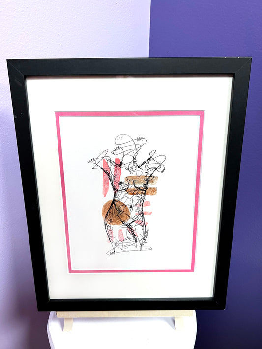 "aonilla" Framed Original