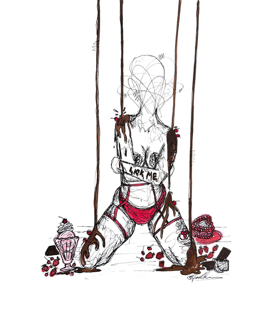 "Lick Me" Limited Edition Print