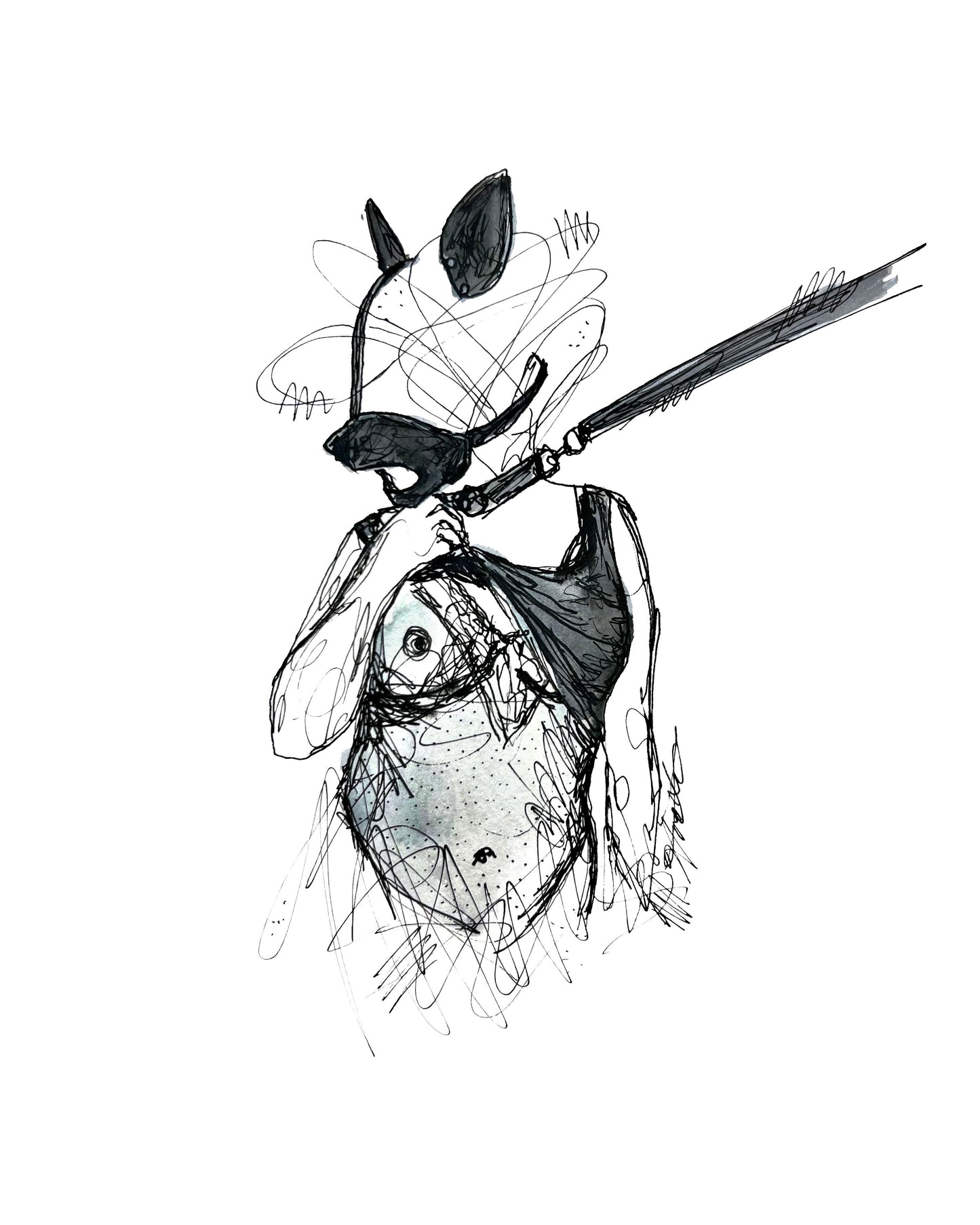 "Puppy" Unframed Original