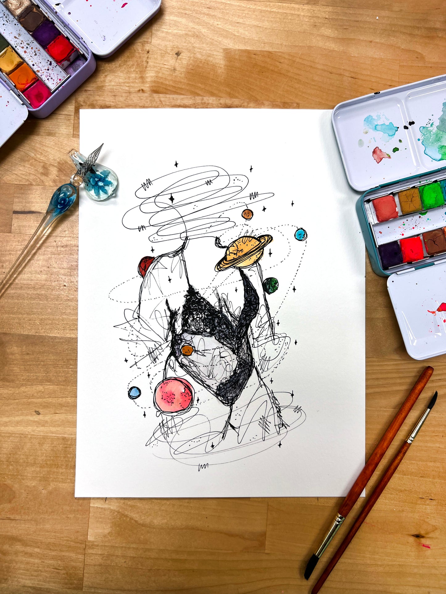 "Solaria" Unframed Original
