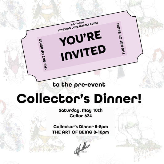 The Art of Being Collector's Dinner