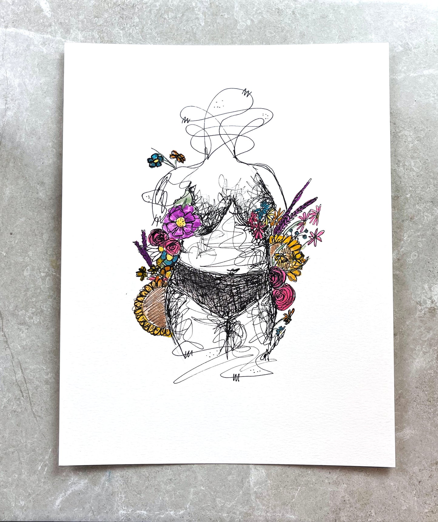 "Yania" Framed Original