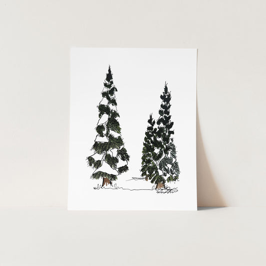 "Evergreens" Limited Edition Print