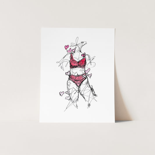 "Valentina" Limited Editon Print