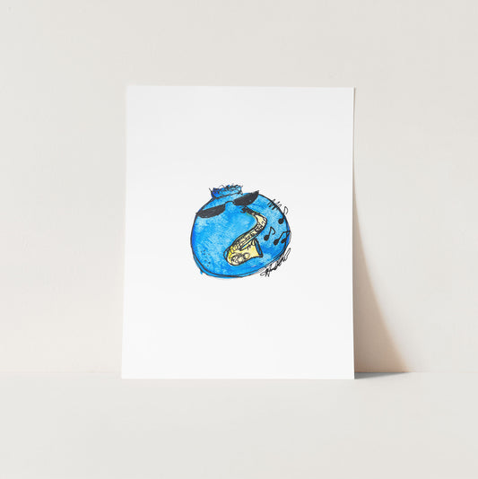 "Blues Berry" Limited Edition Print