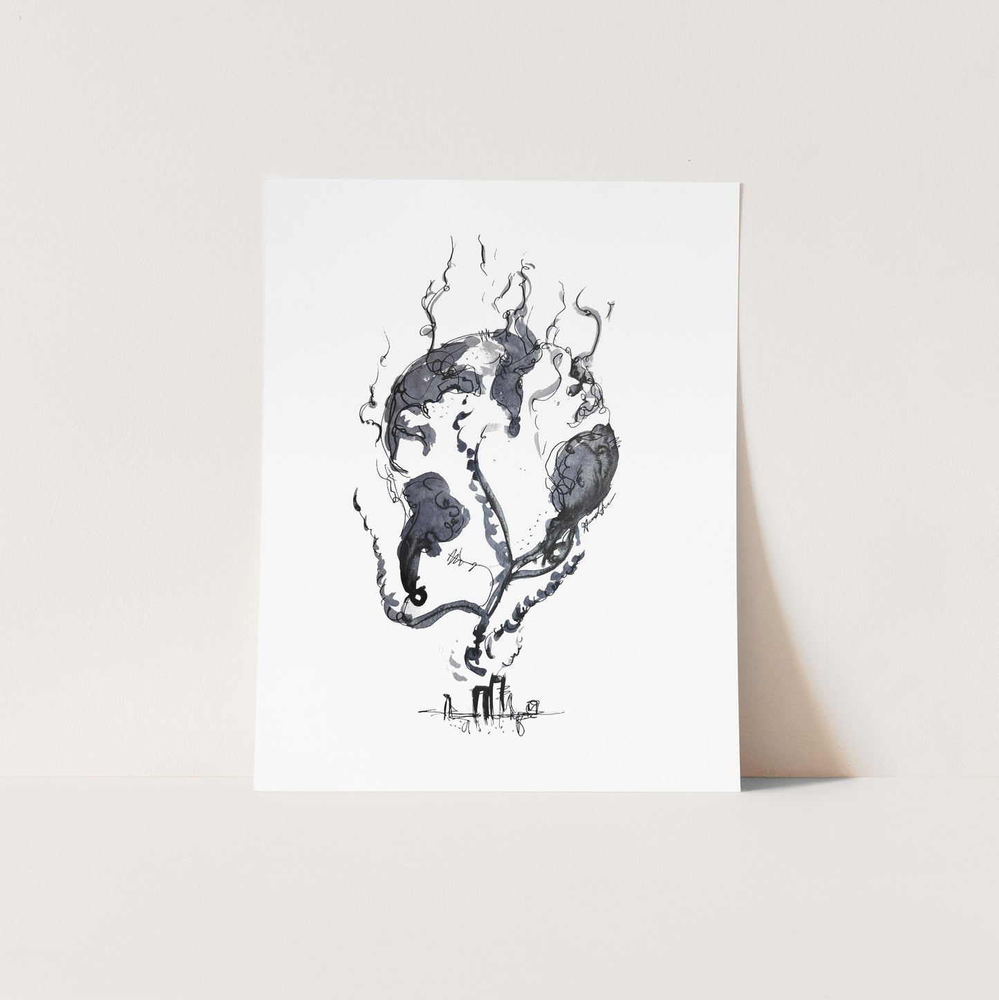 "Exhausted the Planet" Limited Edition Print