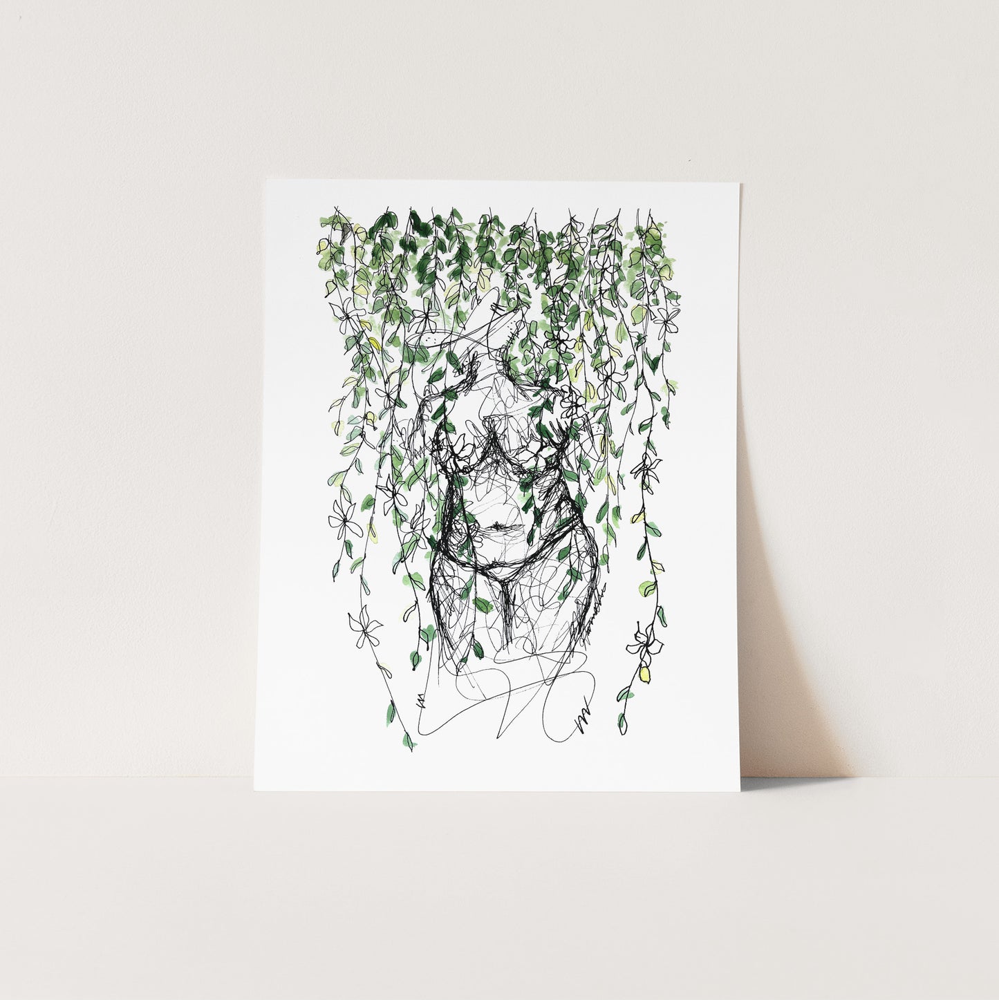 "Moonflower Goddess" Limited Edition Print