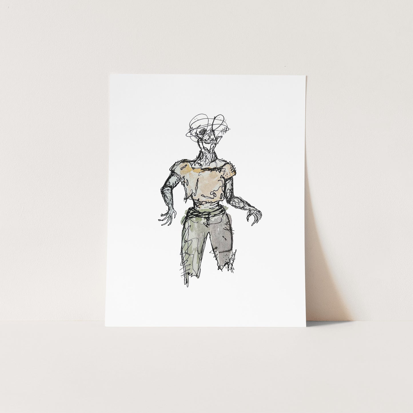 "The Charger Zombie" Limited Edition Print