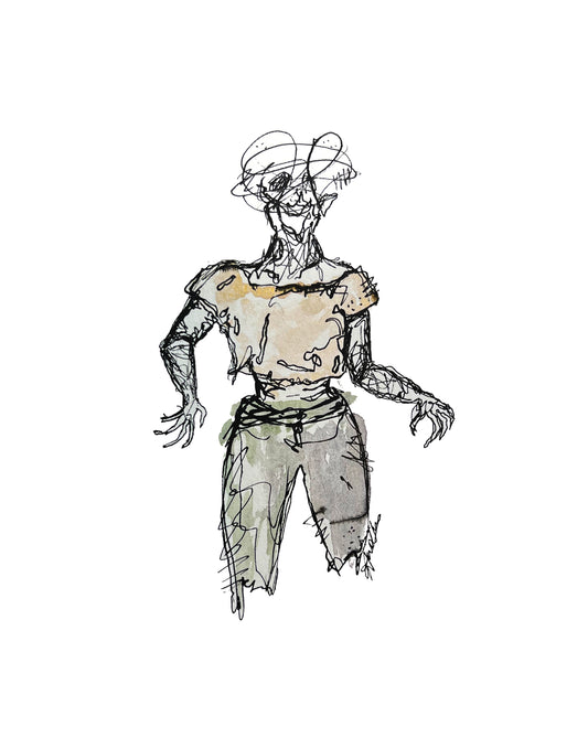 "The Charger Zombie" Limited Edition Print