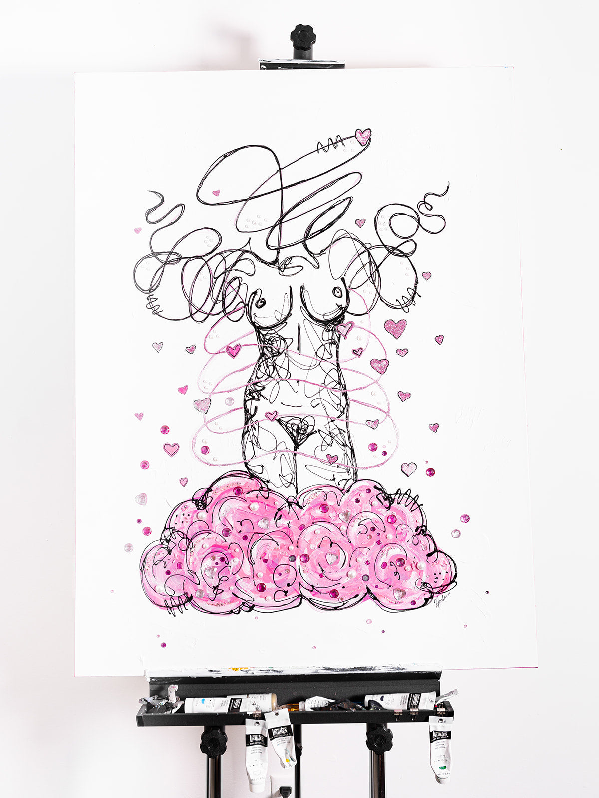 Love - Mixed Media Original