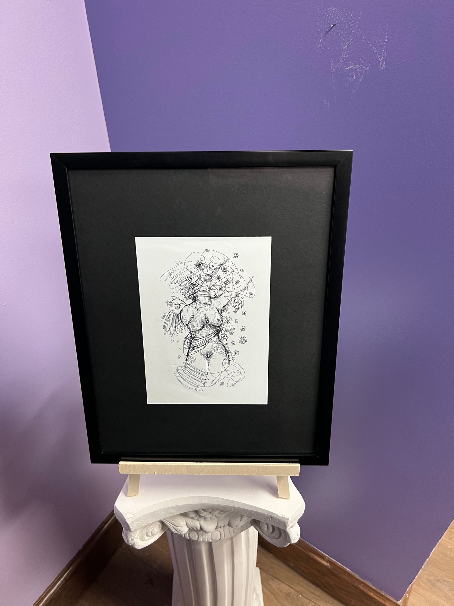 "Chaos Of Dreams And Desires" Framed Original