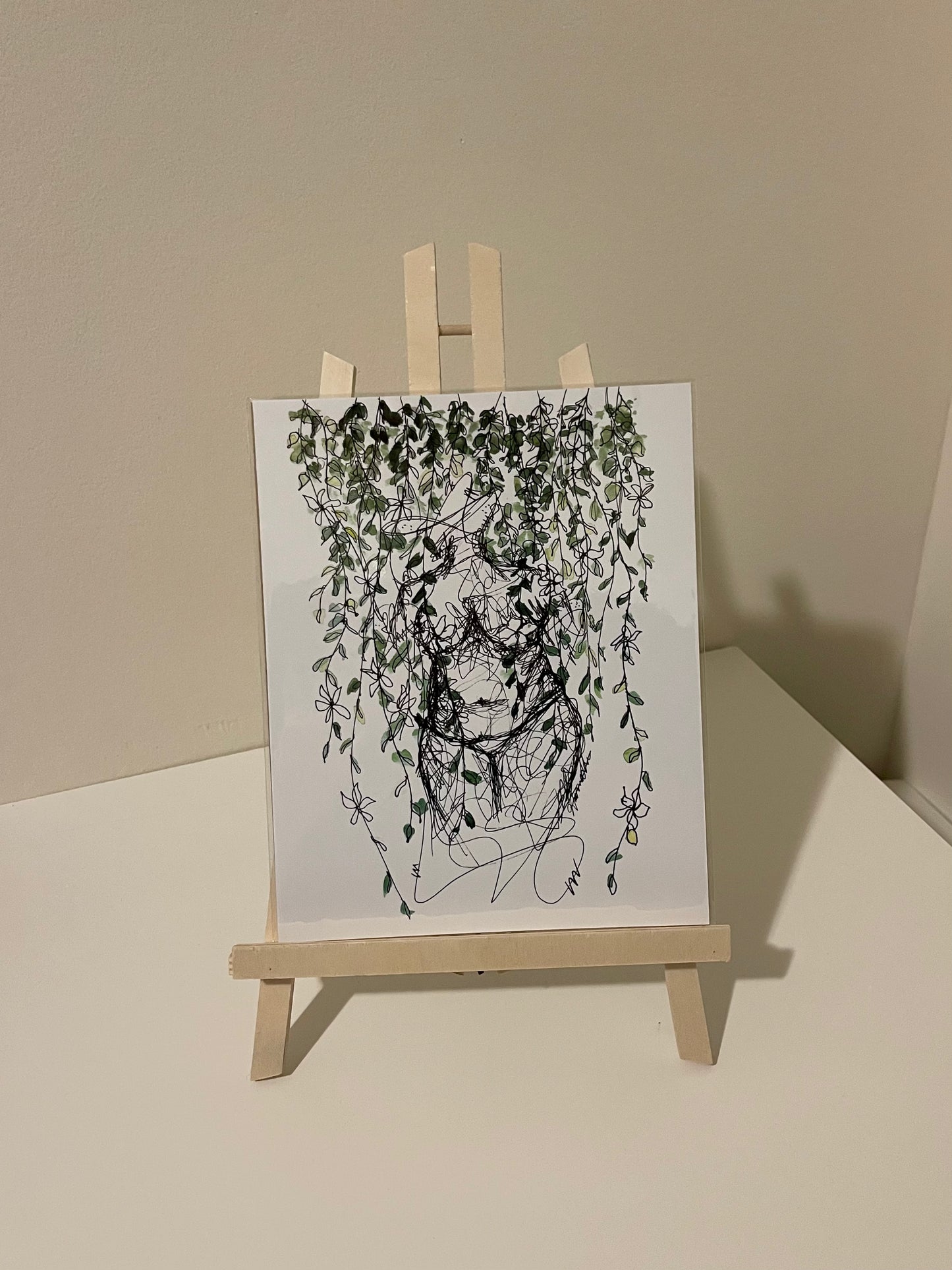 Moonflower Goddess [BLEMISHED PRINT]