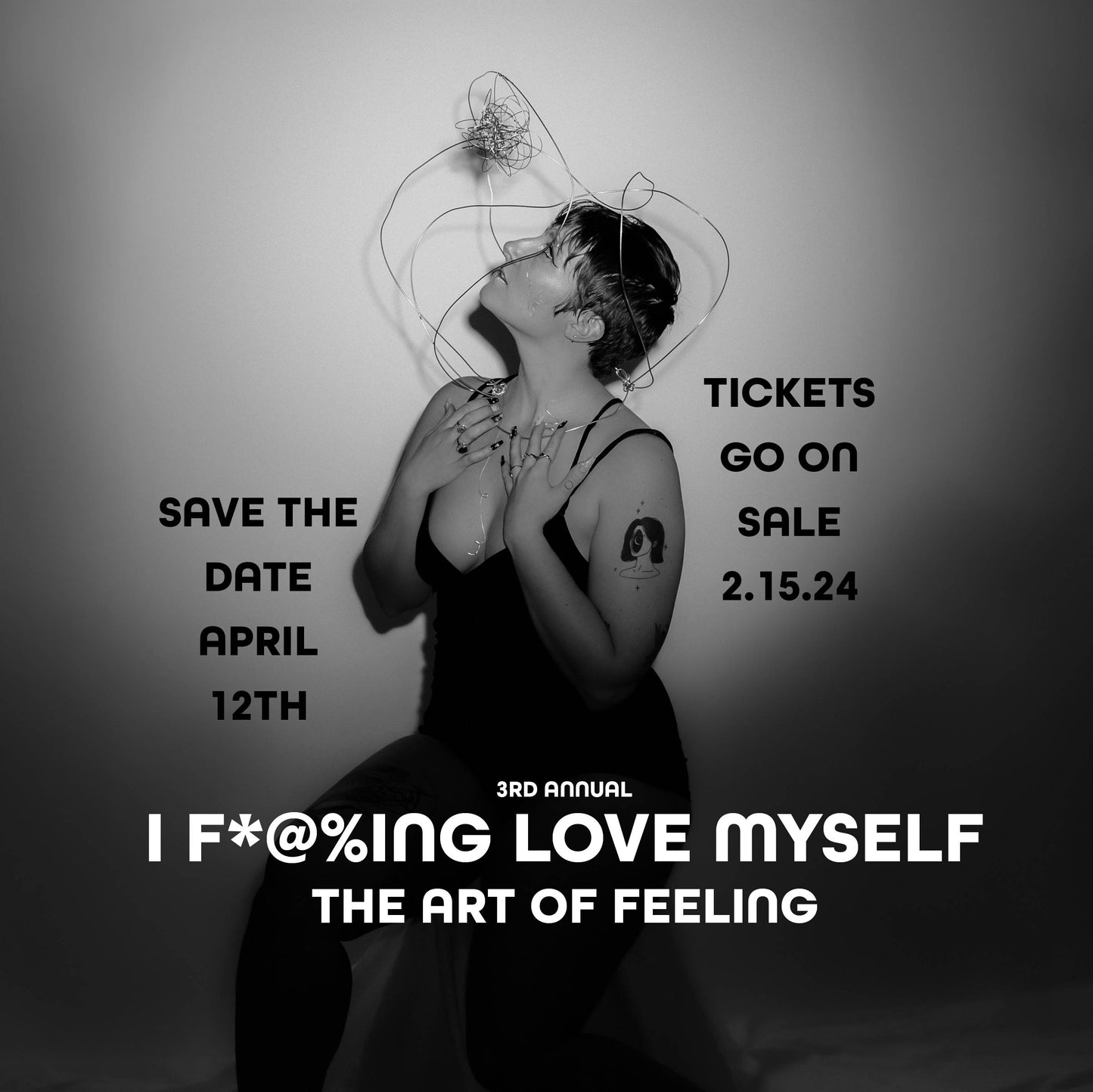 "I F*@%ing Love Myself" 2024: The Art of Feeling Event Ticket