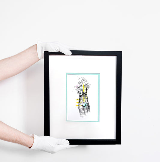 "Aurafer" Framed Original