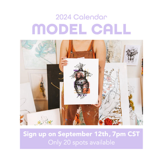 2024 Calendar Model Call: KINK/BDSM portraits