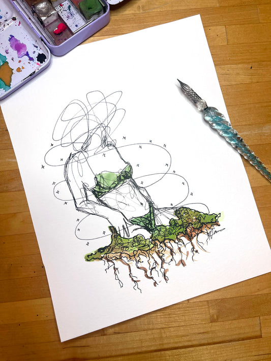 Tethered and Rooted
