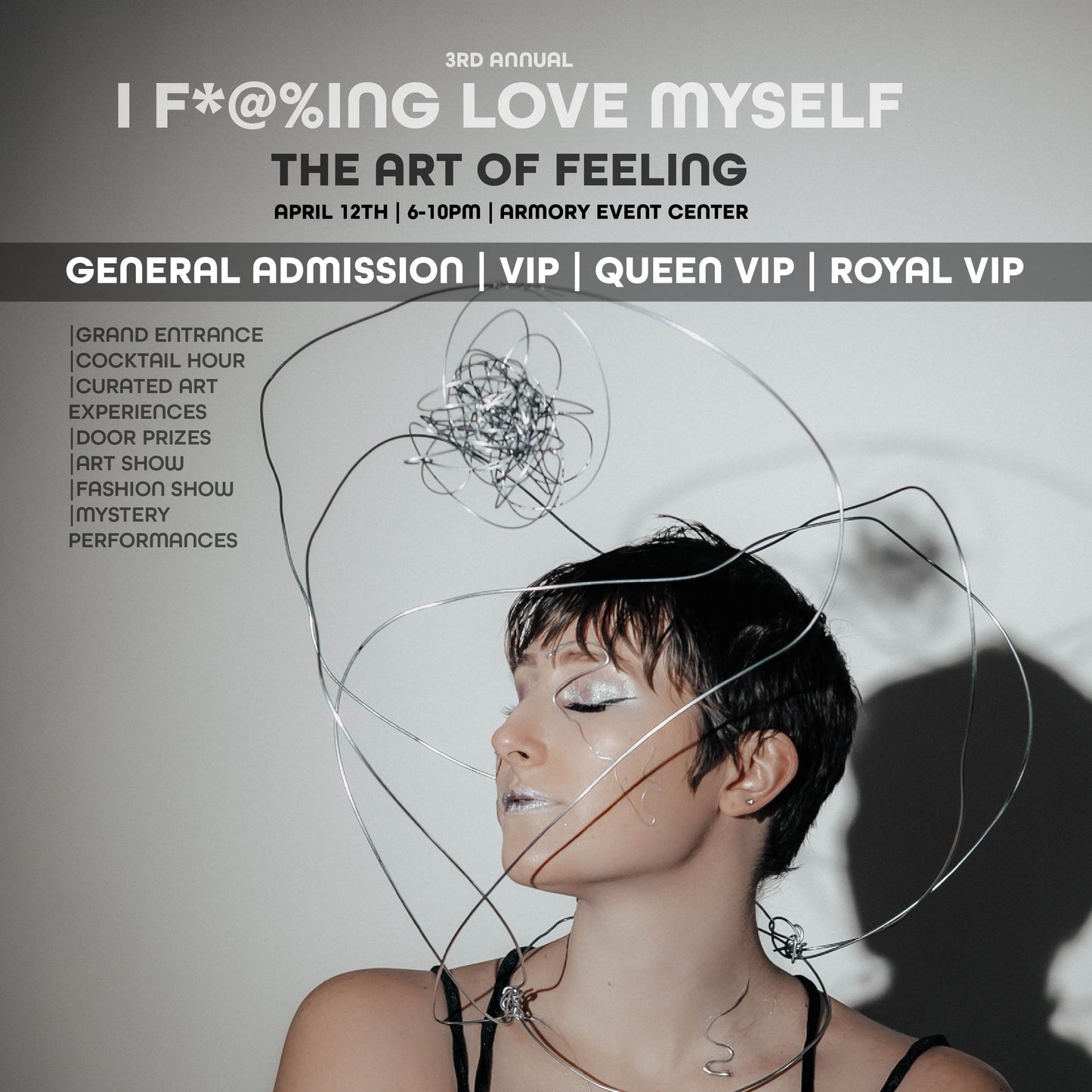 "I F*@%ing Love Myself" 2024: The Art of Feeling Event Ticket