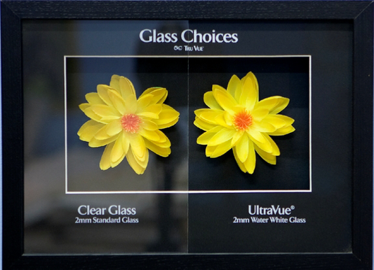 Upgrade your framing to MUSEUM GRADE Glass