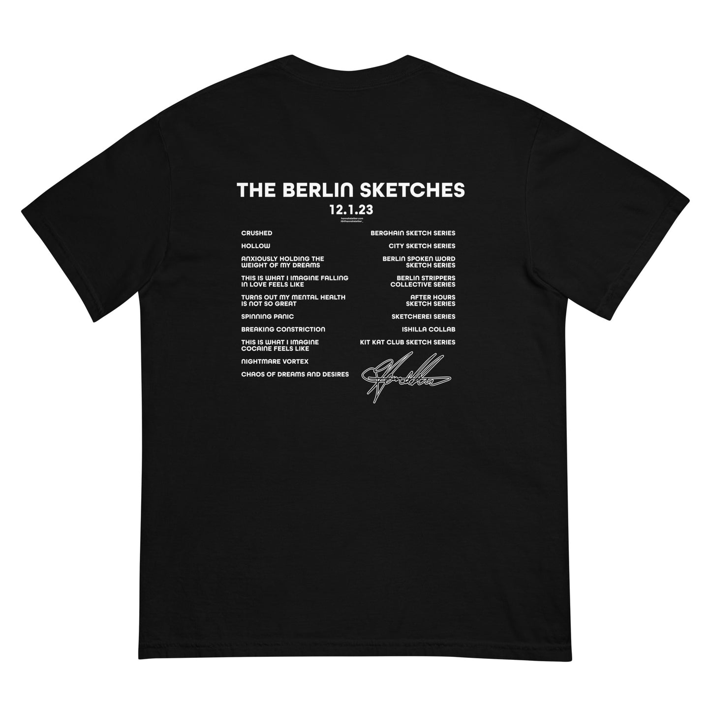 Berlin Sketches T-shirt Merch