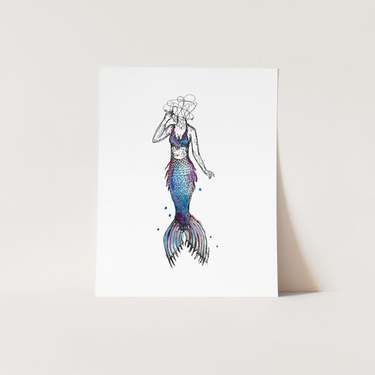 Limited Edition "Shimmermaid" Print