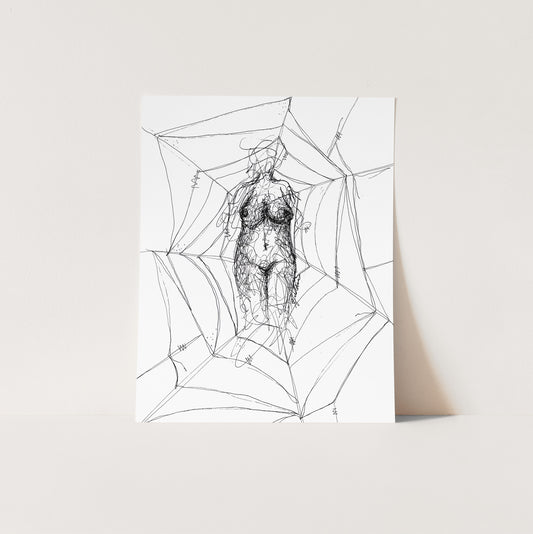"Bone Naked" Print