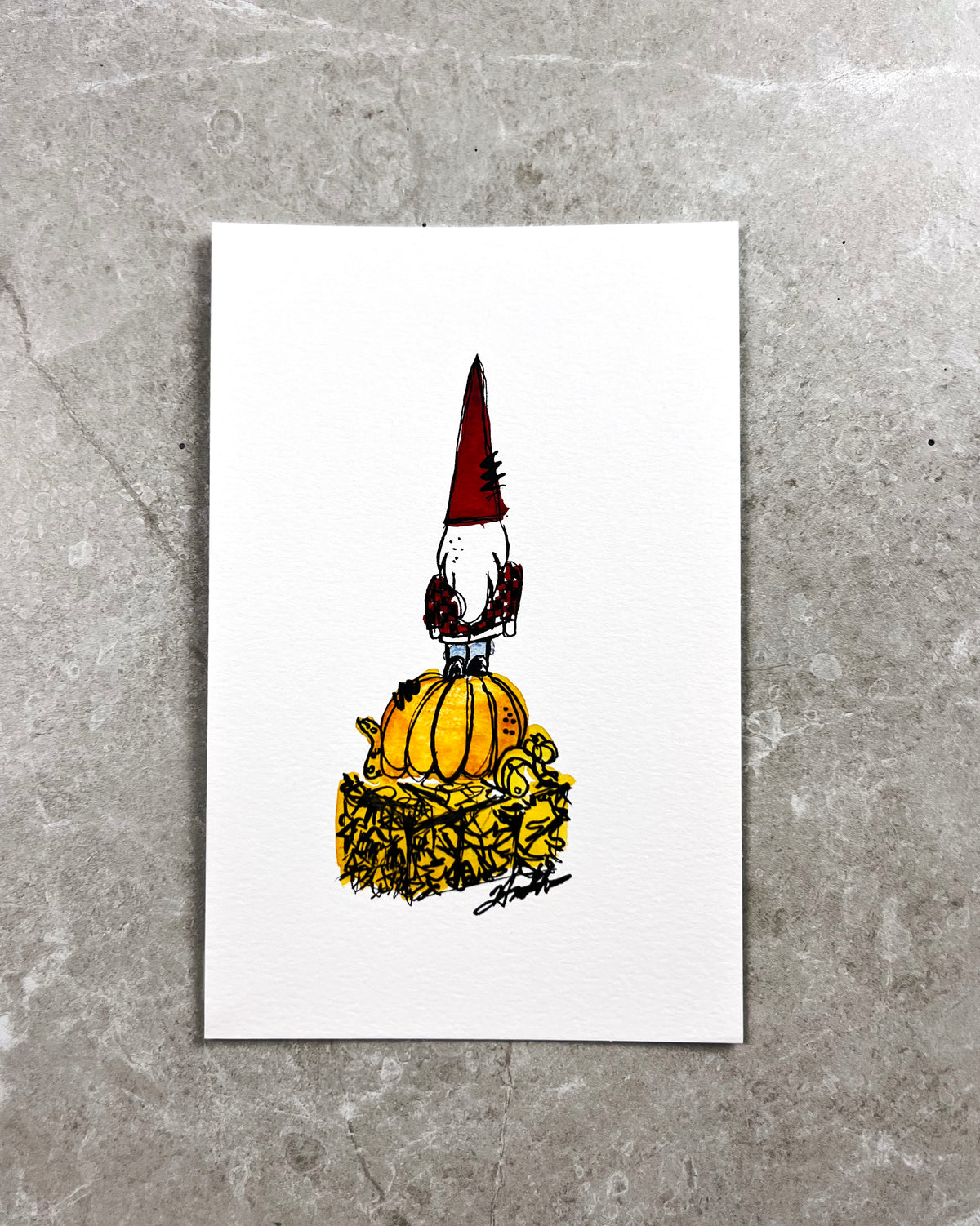 "Fall gnome"